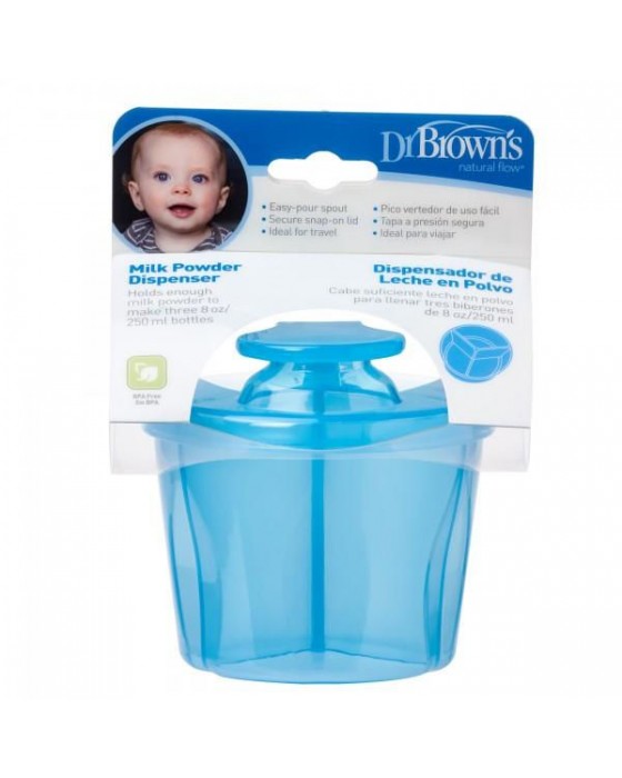 DR BROWN MILK POWDER DISPENSER BLUE