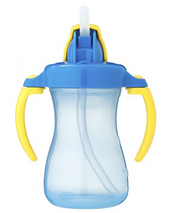 PIGEON 50927 PETITE STRAW BOTTLE BLUE 150ML