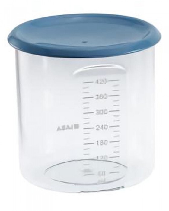 BEABA 912475BL FOOD JAR BABY PORTION 420ML BLUE