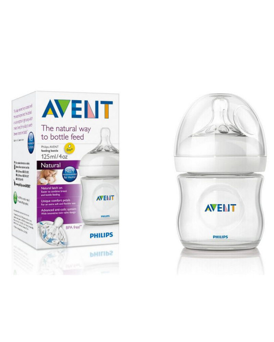 AVENT 690/13 BOTTLE NATURAL 2.0 4OZ/125ML SINGLE