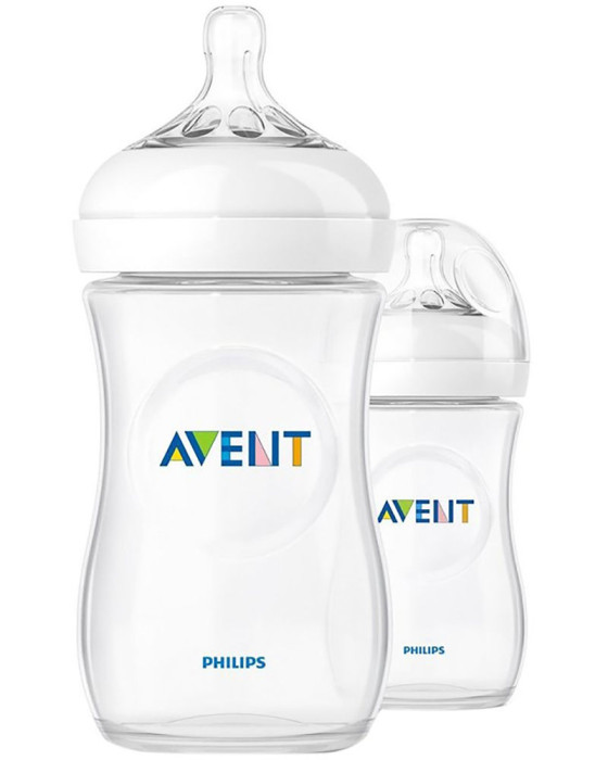 AVENT 693/23 BOTTLE NATURAL 2.0 9OZ/260ML TWIN