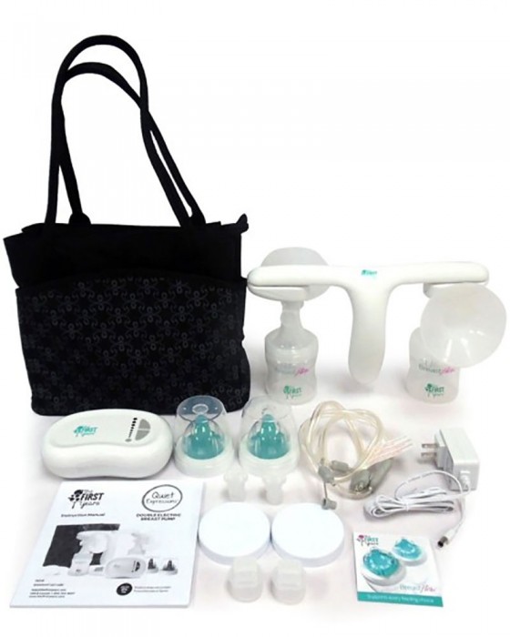 THE FIRST YEARS Y6228A2 QUIET EXPRESSIONS DOUBLE ELECTRIC BREASTPUMP