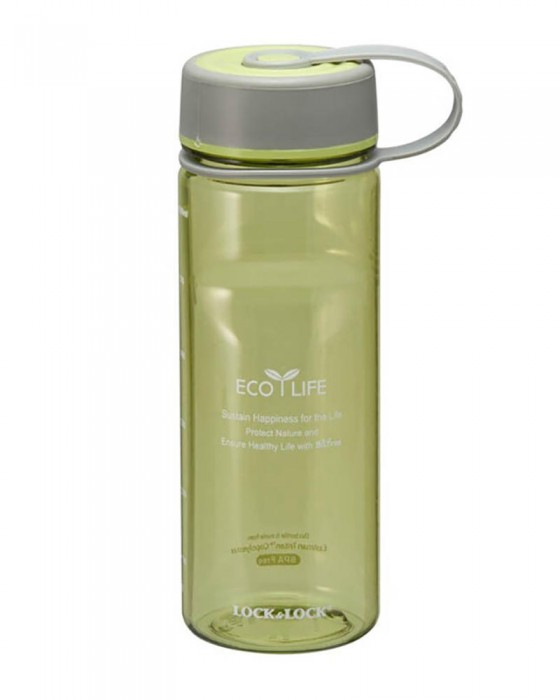 LOCK N LOCK ABF603LG BISFREE TWO TONE WATER BOTTLE TRITAN LIGHT GREEN 650ML