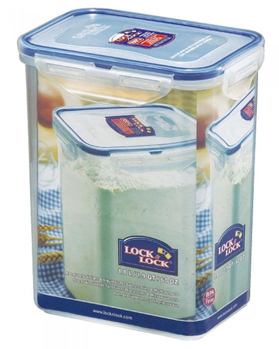 LOCK N LOCK HPL813 RECTANGULAR FOOD CONTAINER 1.8L