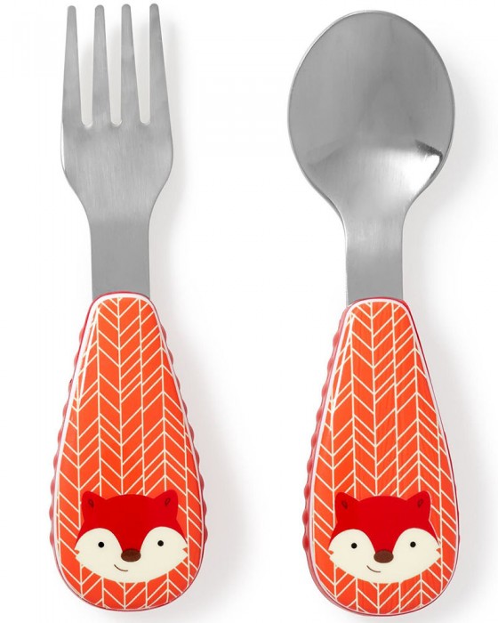 SKIP HOP SH252369 FORK N SPOON - FOX