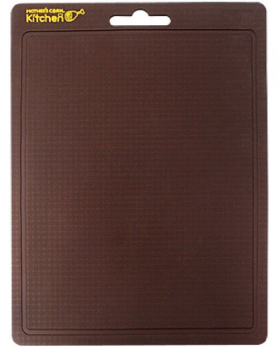 MOTHERS CORN 436461 SILICONE CUTTING BOARD - BROWN