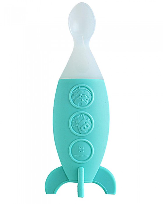 MARCUS N MARCUS FEEDING SPOON DISPENSER BLUE