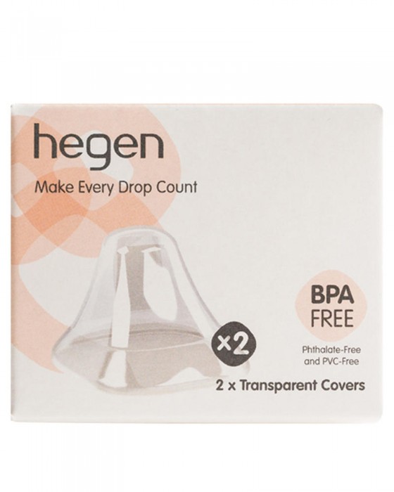 HEGEN TRANSPARENT COVER 2PACK