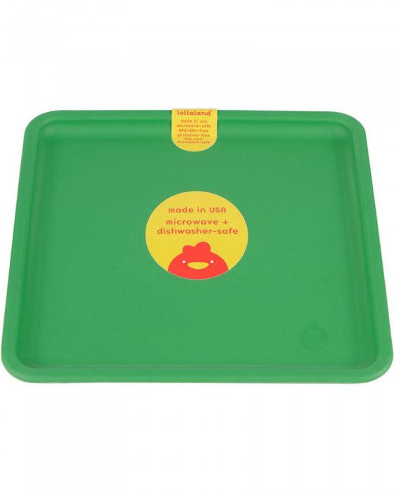 LOLLALAND MEALTIME PLATES - GREEN