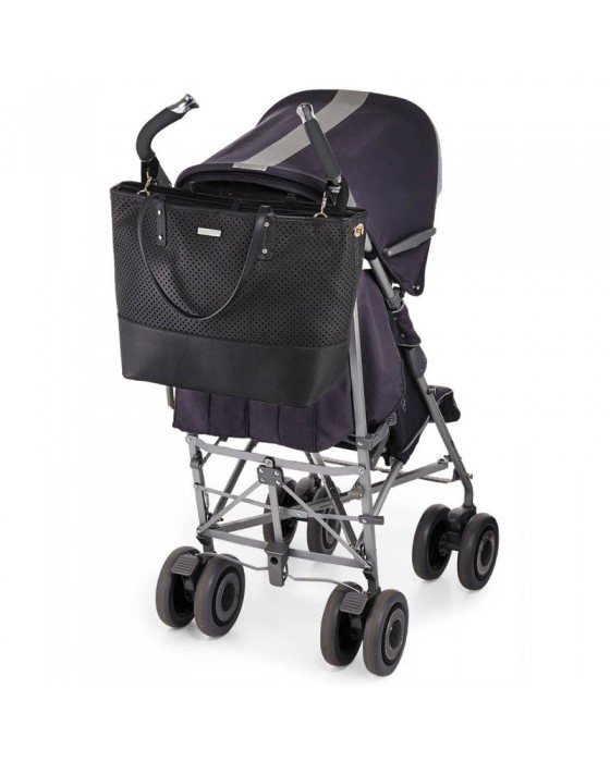 SKIP HOP DUET 2-IN1 DIAPER TOTE BLACK