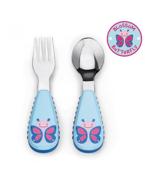 SKIP HOP FORK N SPOON BUTTERLY