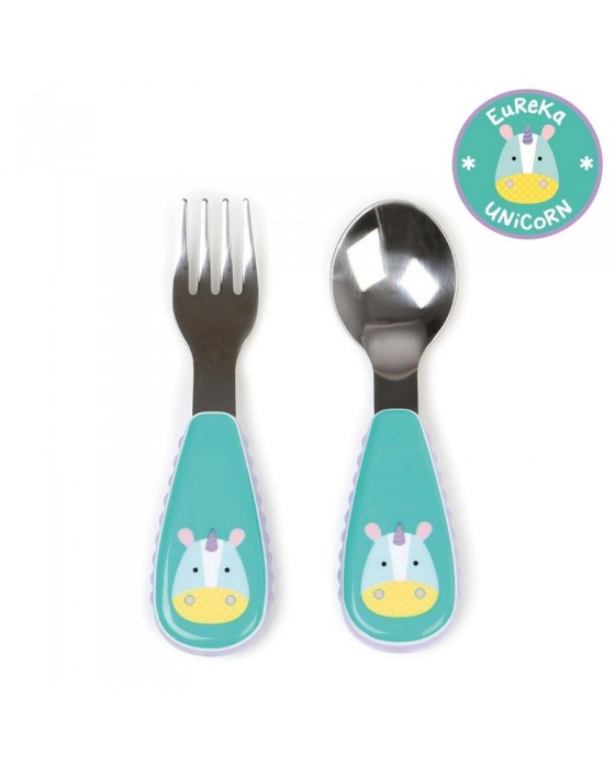 SKIP HOP FORK N SPOON UNICORN