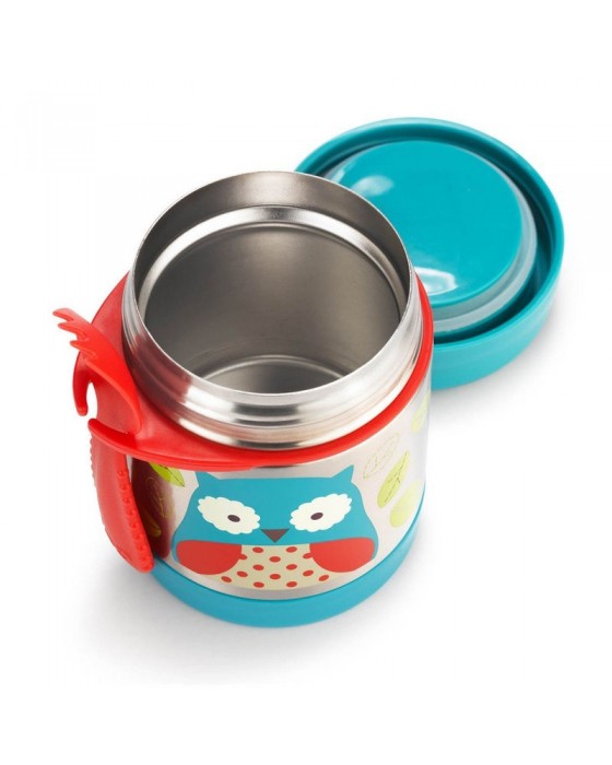 SKIP HOP ZOO INSULATED FOOD JAR OWL