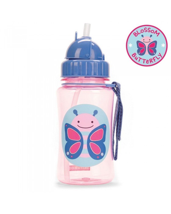 SKIP HOP ZOO STRAW BOTTLE BUTTERFLY