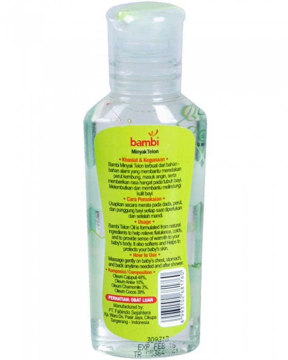 BAMBI BABY MINYAK TELON 60ML