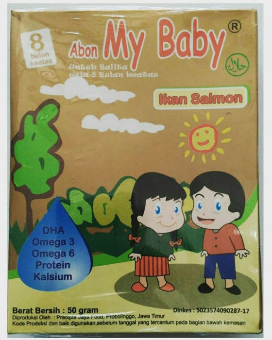 MY BABY ABON IKAN SALMON 50GR