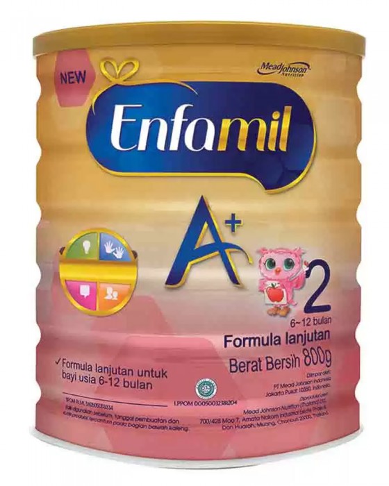 MEAD JOHNSON ENFAMIL A+ 2 800GR TIN