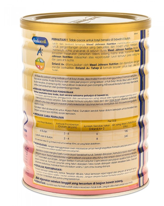 MEAD JOHNSON ENFAMIL A+ 2 800GR TIN