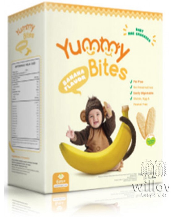 YUMMY BITES 25GR - BANANA