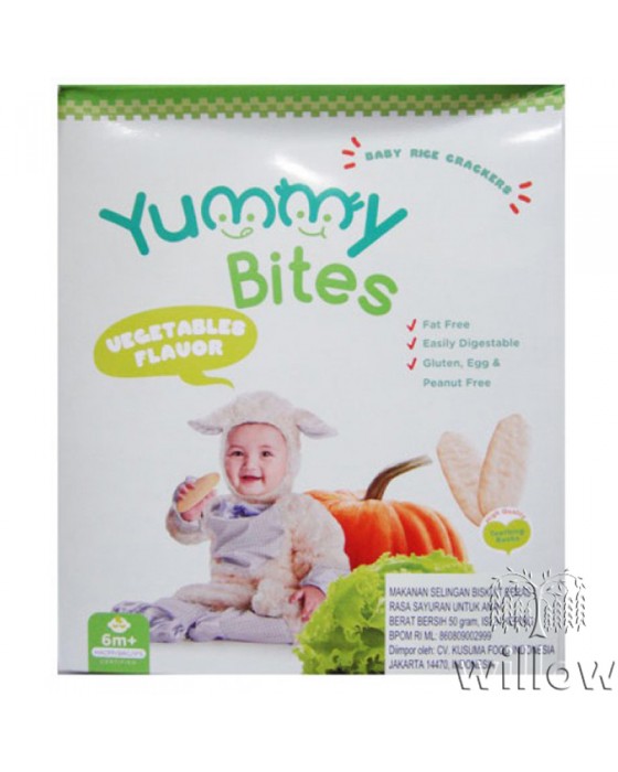 YUMMY BITES 25GR - VEGETABLES