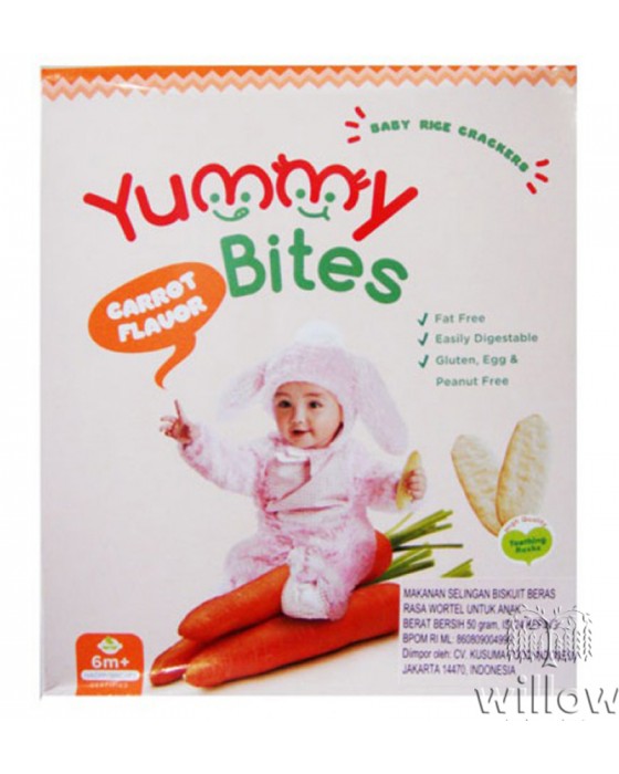 YUMMY BITES 50GR - CARROT