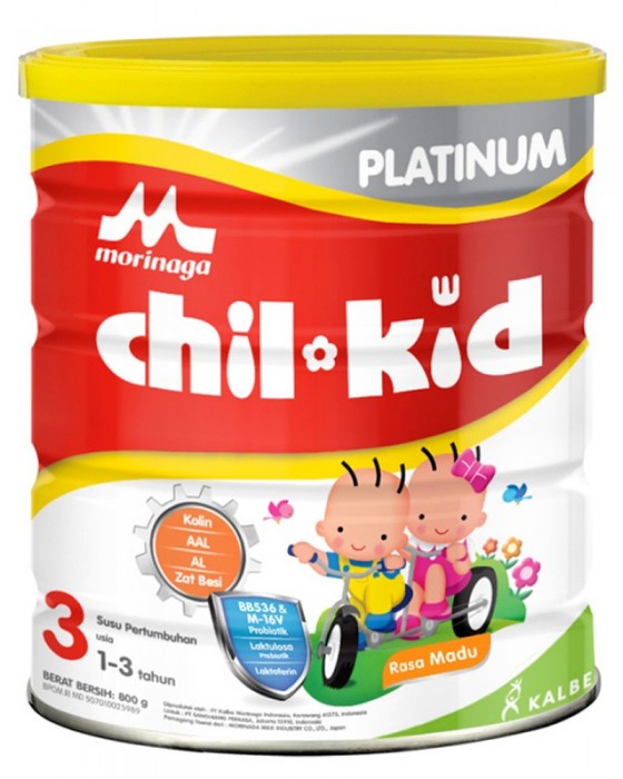 MORINAGA CHILKID PLATINUM MADU 800GR (TIN)