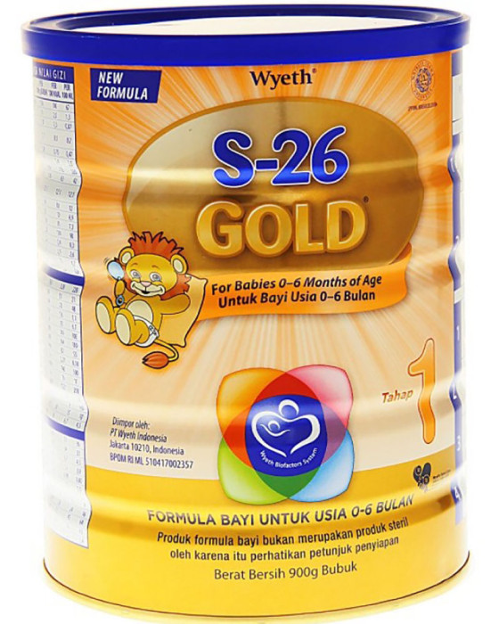 WYETH S-26 PROMIL GOLD TAHAP-2 900GR - VANILA