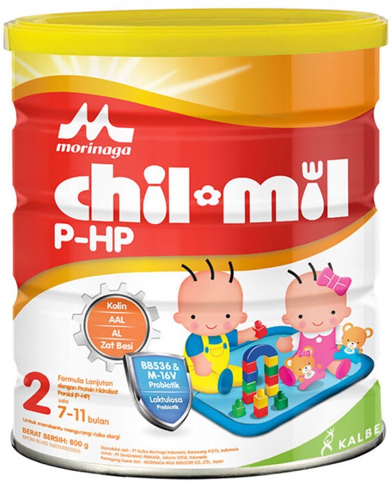 MORINAGA CHILMIL P-HP 800GR (TIN)