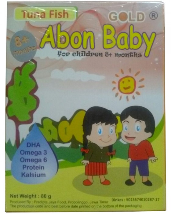 MY BABY ABON IKAN TUNA 80GR