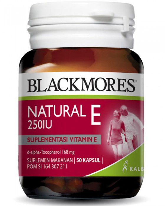 BLACKMORES NATURAL E 250IU 50 KAPSUL