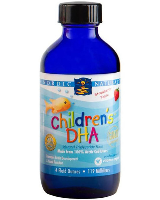 NORDIC CHILDREN DHA STRAWBERRY 4OZ 119ML