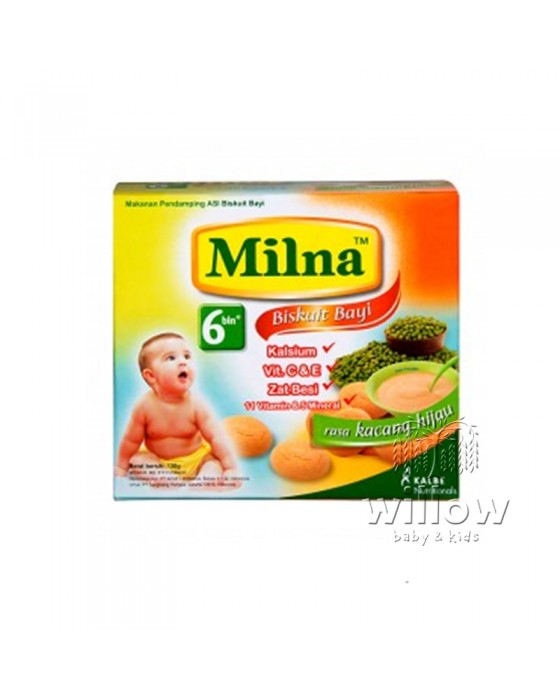 MILNA BISCUIT KCG HIJAU 130GR