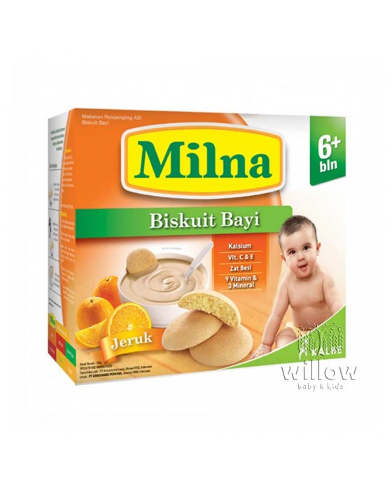 MILNA BISCUIT ORANGE 130GR