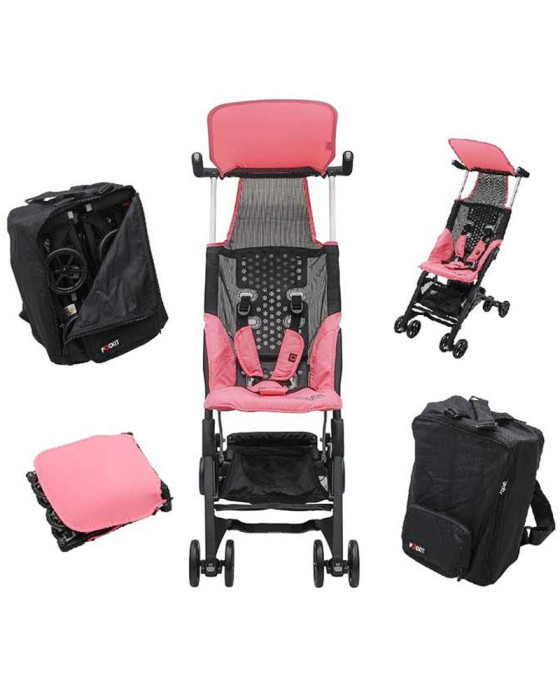 COCOLATTE STROLLER CL-689 POCKIT PINK