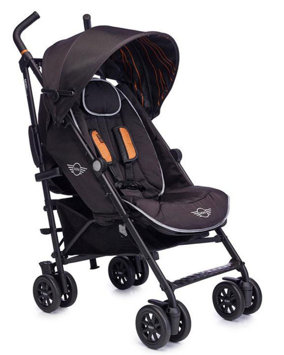 EASYWALKER STROLLER MINI BUGGY JETSET BLACK SPESIAL EDITION