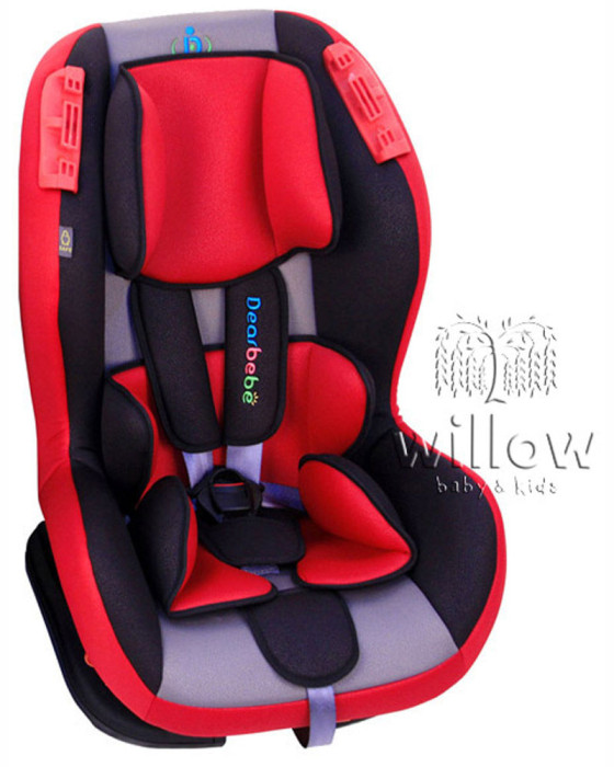 DEARBEBE CARSEAT DS01 BLACK+RED