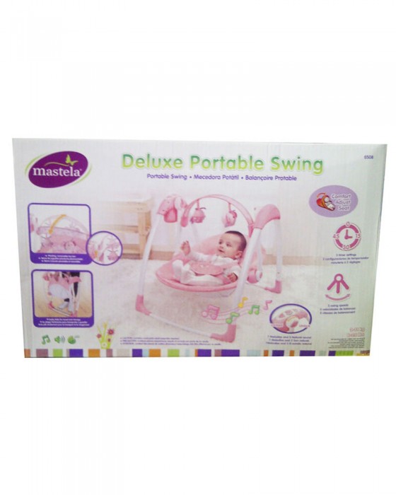 MASTELA PORTABLE SWING PINK