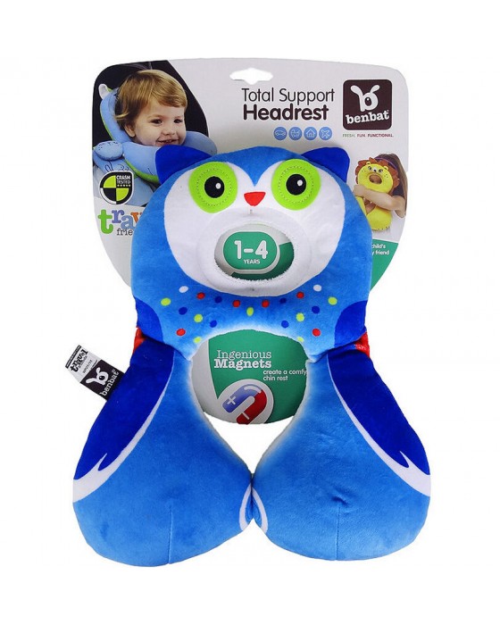 BENBAT HEADREST 1-4 YEARS OWL