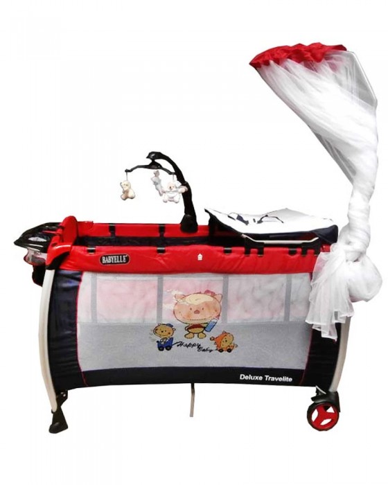 BABYELLE BABY BED BE-9A89 XLR RED