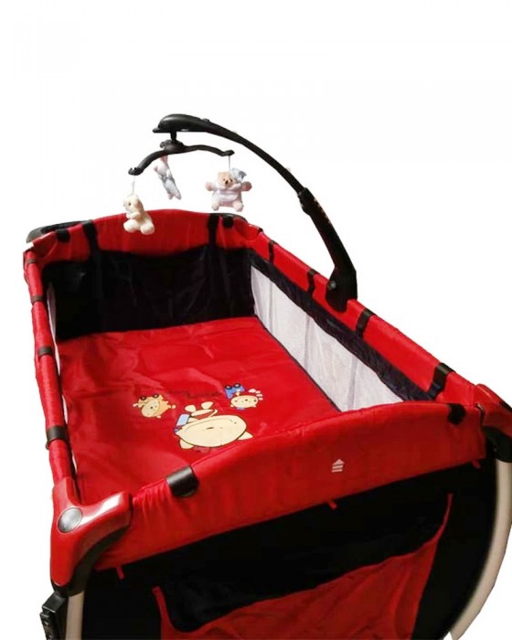 BABYELLE BABY BED BE-9A89 XLR RED