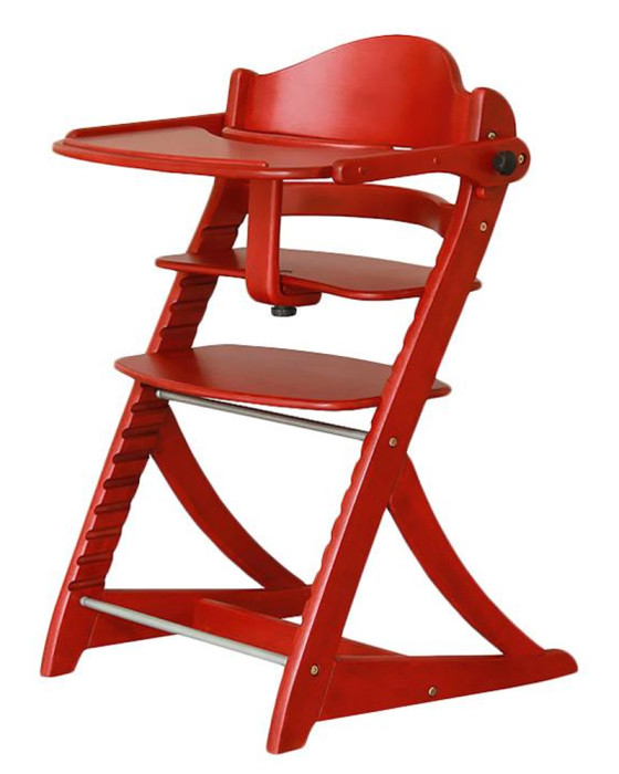 YAMATOYA 111532 SUKUSUKU HIGHCHAIR EN TABLE N GUARD - RED