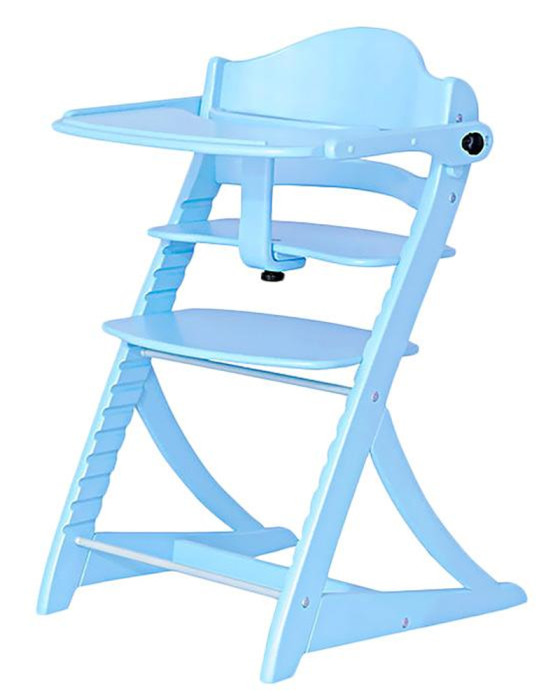 YAMATOYA 112148 SUKUSUKU HIGHCHAIR EN TABLE N GUARD - BABY BLUE