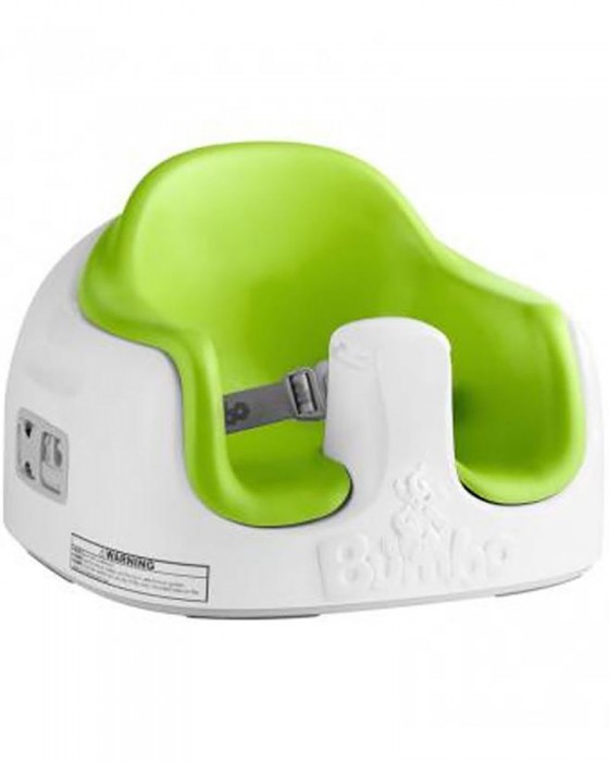 BUMBO 6605 MULTI SEAT WITH PLAYTOP SAFARI LIME