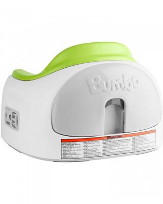 BUMBO 6605 MULTI SEAT WITH PLAYTOP SAFARI LIME