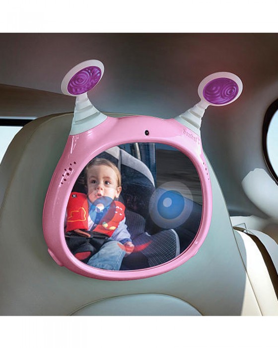 ACTIVE CAR MIRROR BM702 PINK