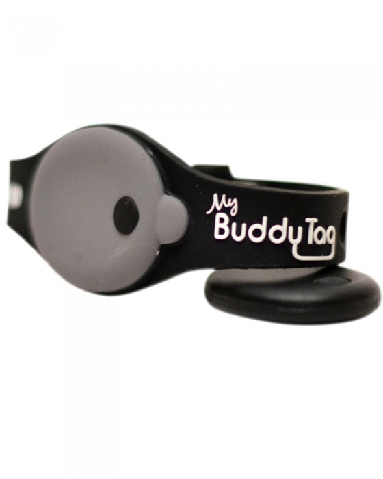 MY BUDDY TAG SILICONE BLACK