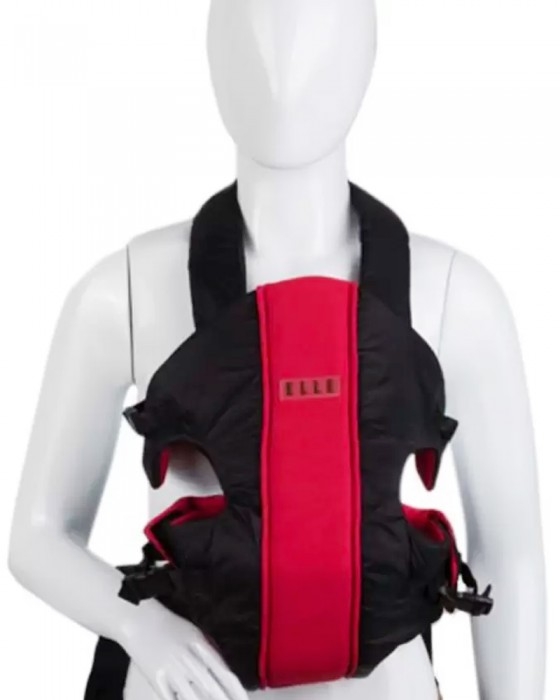 ELLE 6606-BLR BABY CARRIER 3IN1 BLACK RED