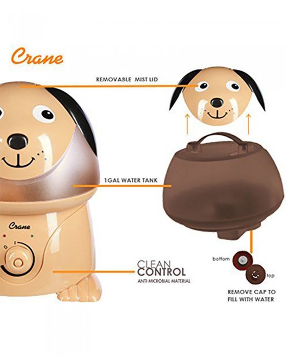 CRANE ADORABLE HUMIDIFIER DOG