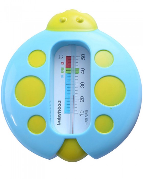 BABYHOOD BH-711 LADY BUG WATER THERMOMETER BLUE