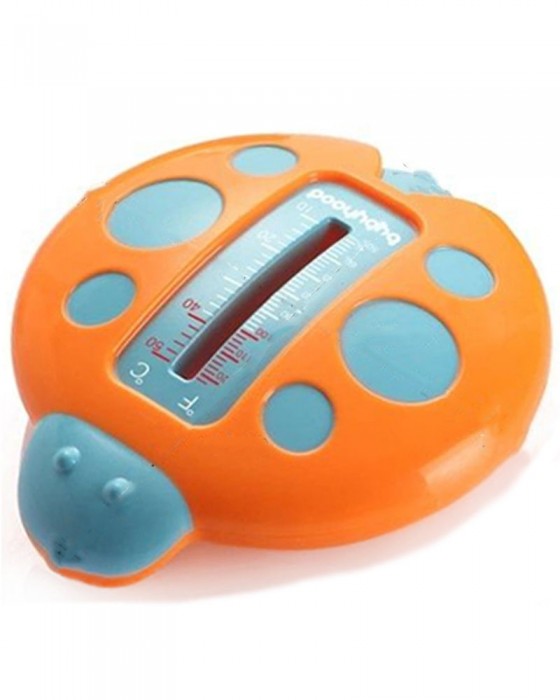 BABYHOOD BH-711 LADY BUG WATER THERMOMETER ORANGE